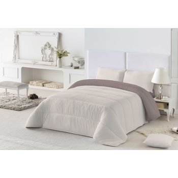 Relleno Nórdico 300gr Bicolor Reversible Cama 135/140cm 220x220cm Morado /  Lila Donegal Collections con Ofertas en Carrefour