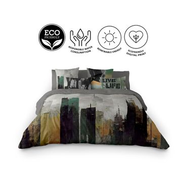 Funda Nórdica Canvas Cama 90 Icehome