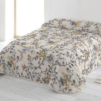 Edredón Nórdico Estampado Afnan Tofu Cama 150 Naturals