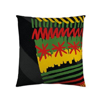 Marley - Funda De Cojin Estampado - Sin Relleno - 50x50 Cm - Algodón Extra Suave - Fabricado En España - Ethnical