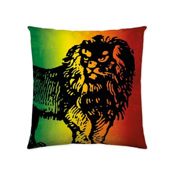 Marley - Funda De Cojin Estampado - Sin Relleno - 50x50 Cm - Algodón Extra Suave - Fabricado En España - One Love