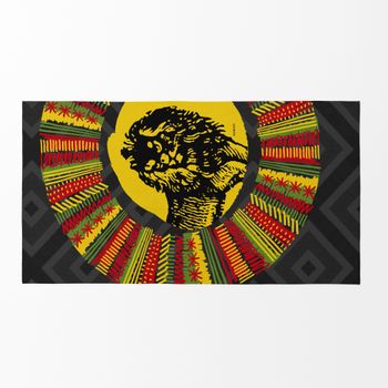 Marley - Toalla Playa - Microalgodón Premium  -75x150 Cm - Fabricado En España - Ethnical