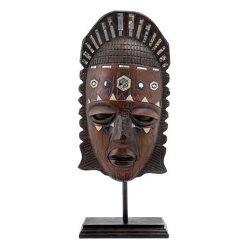 Figura Decorativa 29 X 20 X 69,5 Cm Africana