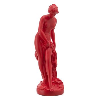 Figura Decorativa 12,5 X 10 X 29,5 Cm Mujer