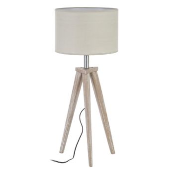 Lámpara de mesa LED inalámbrica H25CM STANDY MINI WOOD