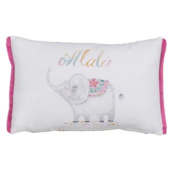 Conjunto De 2 Cojines Infantiles De Terciopelo Motivo Unicornio 45 X 45 Cm  Fundas Extraíbles Con Relleno Rosa Uniola - Rosa con Ofertas en Carrefour