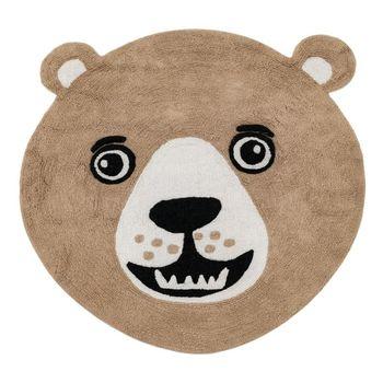 Alfombra Infantil Algodón 100 Cm Oso