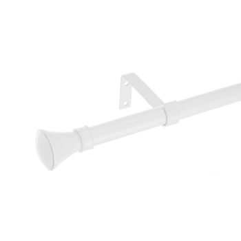 BARRA EXTENSIBLE 160-300 METAL BLANCO