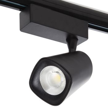 Foco De Carril Led  30w 2700lm Cri85 4200ºk Amancio Monofásico 40.000h [gg-rl-tp220-w]