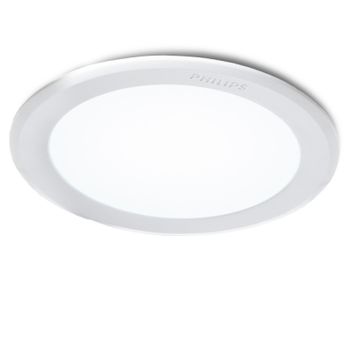 Downlight Led  Meson Empotrable Blanco 6w 500lm
