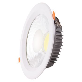 Foco Downlight Circular Led  28w 2621lm 3000ºk Bridgelux Ugr19 50.000h [ho-dl-bri-28w-ww]