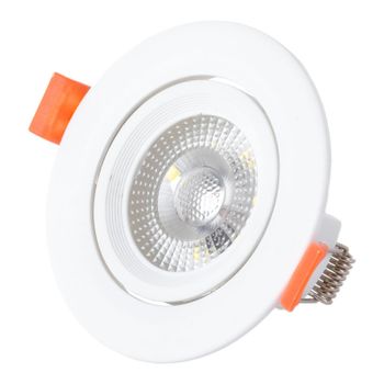 Foco Downlight Circular Led  7w 600lm 4200ºk 38º 40.000h [ho-in-dl7w-w]