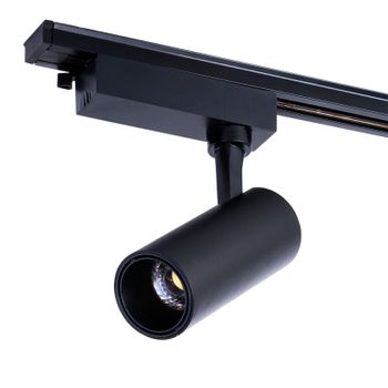 Foco De Carril Led  20w 1880lm Cri85 3000ºk Lumiastra Monofásico 40.000h [lum-atb060012-b-ww]|greenice