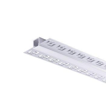 Perfíl De Aluminio Para Empotrar Escayola/pladur Tira Led 9mm  - 2m