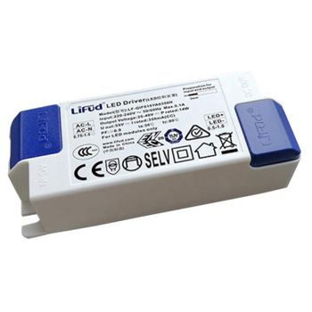 Driver Lifud Regulable Triac Dim 16-22w Entrada 220-240v Salida 25-40vdc Flicker Free