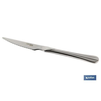 Bl 2uds Cuchillo De Carne Inox C-18/0 Mod.bolonia 2mm - Neoferr