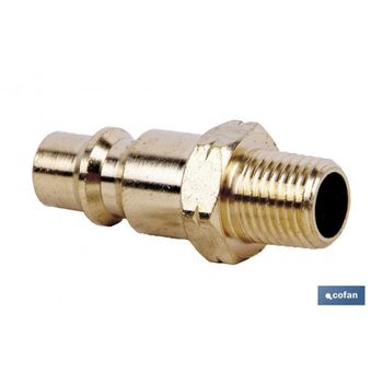 Conector Aire Macho 3/8 Gran Caudal