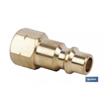 Conector Aire Hembra 3/8 Gran Caudal