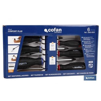 Set 12 Destornilladores Softfinish De Electricista Slimfix 41003