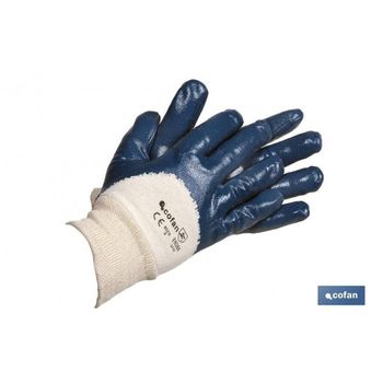 Guantes Nitrilo Azul T-8