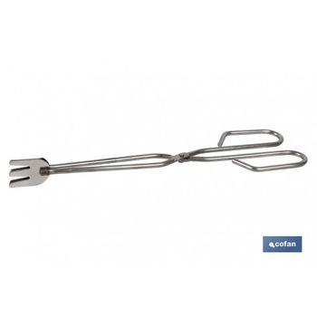 Pinza Barbacoa Inox C/pala 340 Mm