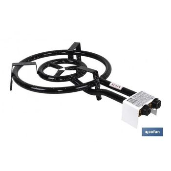 Comprar Paellero 2 fuegos 40cm M400. LA IDEAL Online - Bricovel