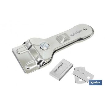 Rasqueta Para Vitrocerámica Plateado Metal 13,5 X 4,5 X 1 Cm (12 Unidades)  con Ofertas en Carrefour