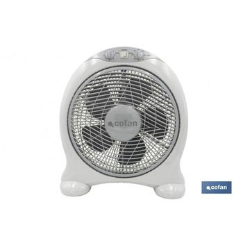 Ventilador Con Temporizador Modelo Cierzo 50 W Beis Claro