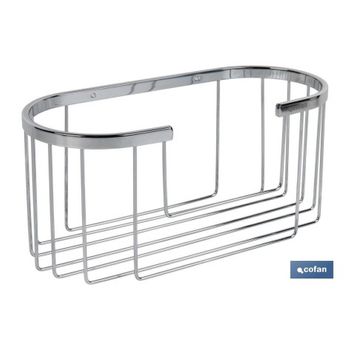 Colgador, Cesta De Ducha Metal Cromado Y Bambú Msv D'angle 25x11x5,5 Cm con  Ofertas en Carrefour