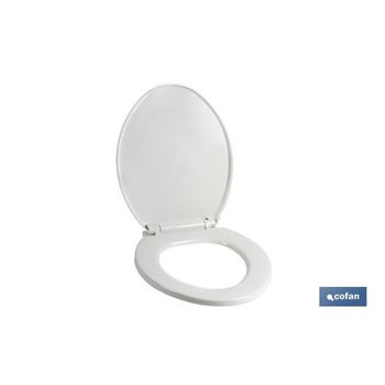 Tapa Wc Universal 41.9x34.7cm Modelo Atlin