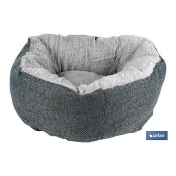 Cama Antiestres Para Mascotas Modelo Cloe 40 X 22 Cm