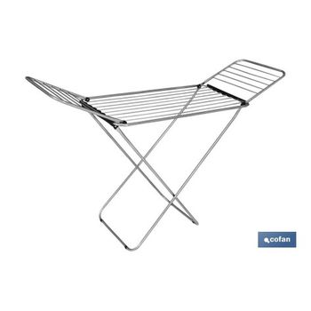 Tendedero Plegable De Abs Acero Inoxidable Homcom 142x55x172 Cm-plata con  Ofertas en Carrefour