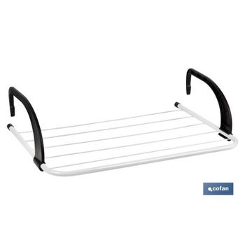 Tendedero Plegable De Resina– Tendal Abatible Balcón Para Interior Y Exterior  Balcón Pequeño (blanco)jardin202 con Ofertas en Carrefour