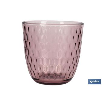 Set de 6 vasos spania para agua o refresco de cristal transparente 4.55  euros