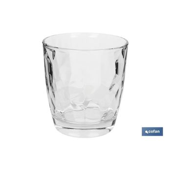 Pack De 6 Vasos De Agua Modelo Jade | Capacidad: 30,5 Cl | Transparente