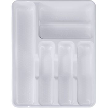 Plastic Forte - Cubertero Classic Grande Para Cajón 33 X 24 Cm Con 5  Divisiones. Marrón con Ofertas en Carrefour