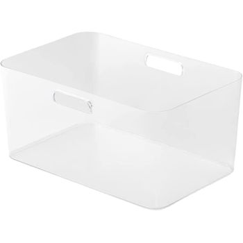 Cajas Multiusos Con Asas De Plástico 1 Caja 38x26x18cm 15,2 L