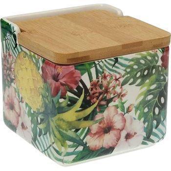 Compra Online Salero ceramica tapa bambu natural colección urbana flor  Barcelona en nuestra tienda Online de Juegos de Cocina y articulos de  diseño y regalo para tu hogar — WonderfulHome Shop