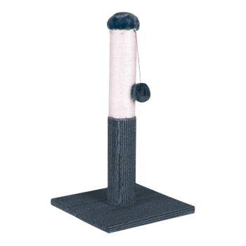 Arbol Rascador Para Gatos De Terciopelo Y Cuerda Cubo 30,5x30,5x48 Cm con  Ofertas en Carrefour