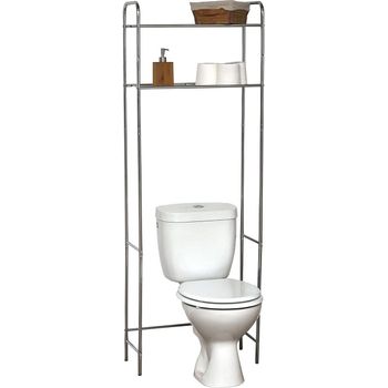 Estanteria Metalica De 2 Baldas Universal Para Wc 173 X 60 X 27 Cm