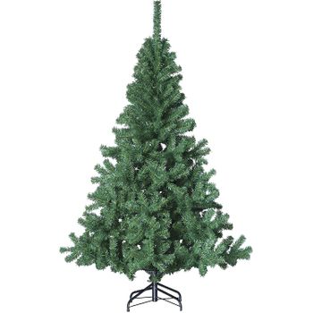 Arbol Navidad De Plastico Color Verde, Frondoso, 150 Cm, Verde