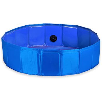 Piscina Para Perros Desmontable Base Antideslizante 80x20cm