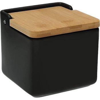 Bote para Utensilios de Cocina Versa Oxford Cerámica (10 x 15 x 10 cm)