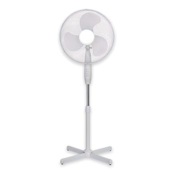 Ventilador De Pie 45w 3 Velocidades Oscilante 90º Silencioso Metálico