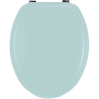 Tapa WC Universal Semidura, Bisagras de Acero, 43,5x37,5cm, Madera