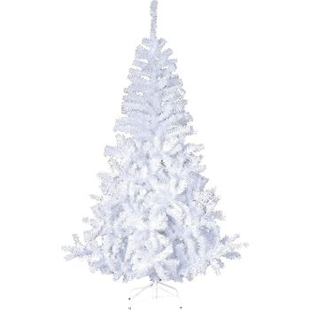 Arbol De Navidad, Plastico, Frondoso, 120 Cm, Blanco