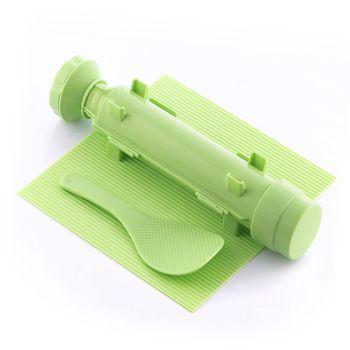 Molde Onigiri Multifuncional (Verde), Kit para Hacer Croquetas de