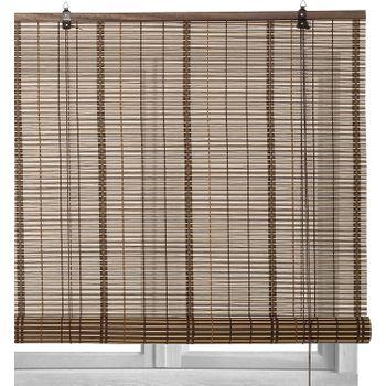 Estore Enrollable De Bambú Natural Para Puertas Y Ventanas 140x180 Cm