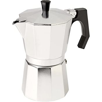 Cafetera Aluminio Induccion Negra 12 Tazas Luccia con Ofertas en Carrefour