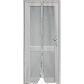 Cortina Mosquitera Con Cierre Magnético Sistema Universal 100x220 Cm